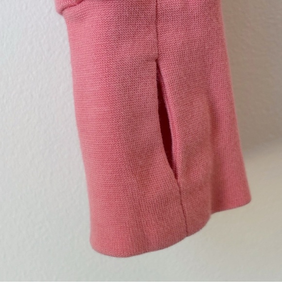 Sweaty Betty After Class Pullover Hoodie Small Cropped Sweatshirt Coral Pink - Picture 5 of 9